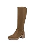 Tamaris - Botas Altas para Mujer (39 EU), Capuchino, 39 EU