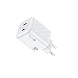 Hrebos Carregador Turbo 45w Hrebos Dupla Entrada Usb-c Tipo-c + Cabo CRG-218C