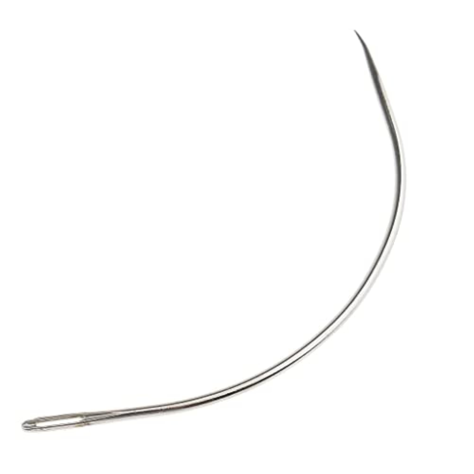 Durable 12Pcs C Type Weaving Curved Needles Pins for Hair Extensions