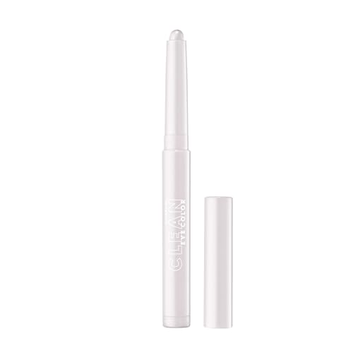 CoverGirl Clean Eye Color, Icy Frost, Eyeshadow Sticks, Ultra Creamy Formula, Lightweight, Buildable Formula, Lasts All Day, Smudge-Proof, 0.05oz