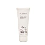 The Face Shop Rice Water Bright Rice Bran Gentle Exfoliating Cleanser - Hydrating, Moisturizing & Brightening Face Cleanser - Vegan Exfoliating Face Wash Face Scrub - Korean Skin Care Face Exfoliator