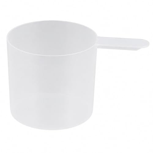 Image of 3 /4 Cup (6 Oz. | 177 mL) Short Handle Scoop for Coffee, Protein Powder, Pet Food, Spices, Grains and Dry Goods - Plastic Food-Grade, BPA-Free Measuring Cup (Pack of 25)