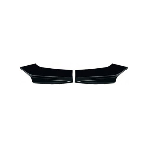 Oneway Front Flaps kompatibel mit BMW 5er F10/F11 M-Pack 2011-2016 - Schwarz glänzend