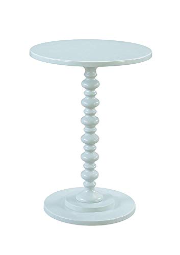 Convenience Concepts Palm Beach Spindle Table, Sea Foam