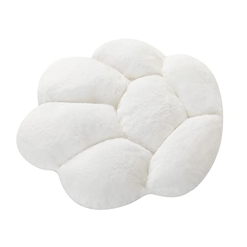 Ditucu Cat Paw Cushion Comfy Kawaii Chair Cushion 27.5 X 23.6 Inch Bear Paw Lazy Sofa Office Floor Pillow Cute Plush Seat Pad For Gaming Chair For Bedroom Decor White #TOP3