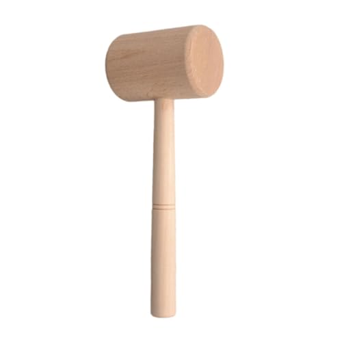 SOIMISS Marteau De Menuiserie En Bois De Hêtre, Outil à Main Pour Sculpture Du Cuir, Léger Et Ergonomique, Usage Bricolage Et Artisanat, Usage Professionnel Et Amateur