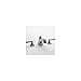 Newport Brass 3-1206/08W Weathered Copper (Living) Metropole Double Handle Roman Tub Faucet with Metal Lever Handles