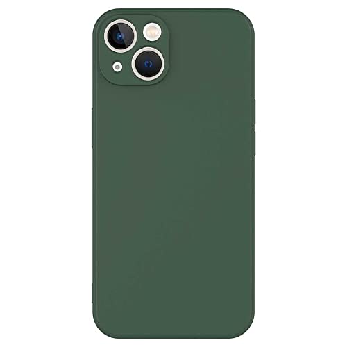 Zore Apple ile uyumlu iPhone 13 Kılıf Mara Lansman Kapak Koyu Yeşil
