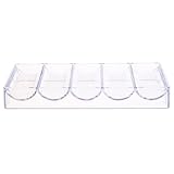 Boîte de rangement transparente : ce récipient à chips est facile à ranger et constitue un accessoire pratique pour conserver les chips