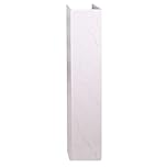CYPOSLDN Pipe Hiders for Wall, Straight Pvc Pipes Covering/Enclosure for Toilet Tube Extractor Fan Ducting Gas, Cords Pipelinen Channel Boxing Raceway