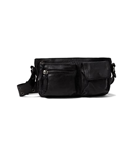 Free People Wade Leather Sling, Black