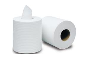 Janitorial 2-Ply White Center Pull Economy Paper Towel: A Case of Consecutive Clean