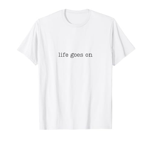 BTS Life Goes On Minimalista Camiseta