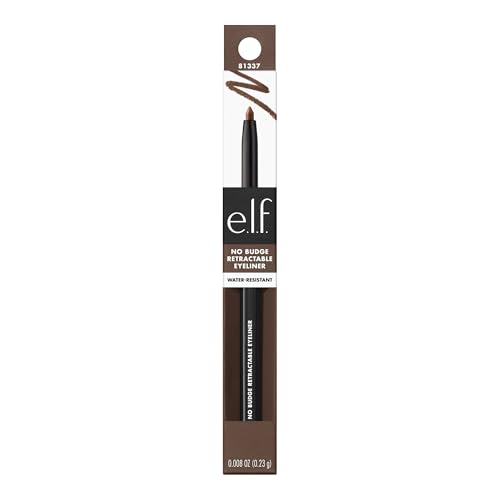e.l.f. No Budge Retractable Eyeliner, Creamy & Ultra-Pigmented, Waterproof, Creates Bold & Defined Lines, Black, 0.006 Oz (0.18g) - Image 6