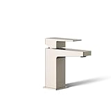 Kohler K-99760-4-BN Kohler K-99760-4 Honesty Single Hole Bathroom Faucet – Includes Pop-Up Drain Ass