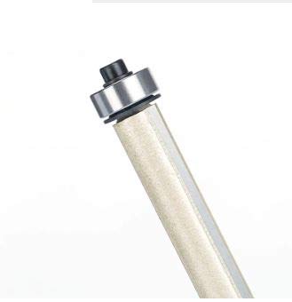 Fresa Reta Com Rolamento Haste 6mm X 1/2 Para Rebaixo Formica Copia e Luthier