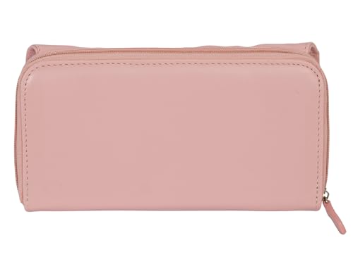 Womens Tri Fold Wallet, Multi Card Holder Zipper Pocket2