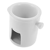 Cabilock Melting Supplies Kit Fondue Maker Tealight Burner Butter Melting Pot Chocolate Cups Kitchen Accessory