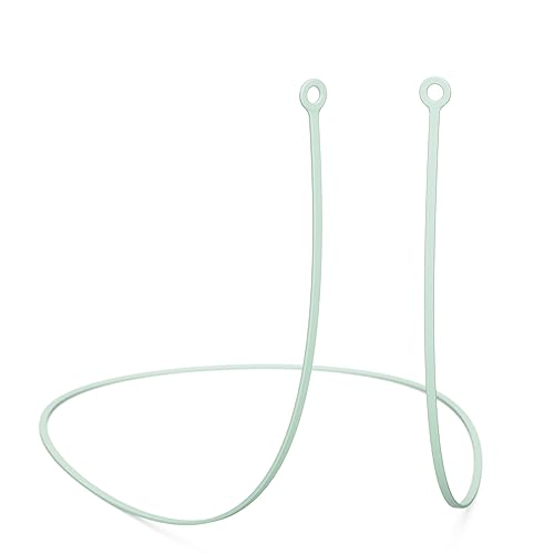 CURVD Earplug Lanyard Soft Durable Flexible Premium Silicone Cord | Works with Most Earplugs Compatible Everyday Loop Quiet/Engage/Experience Vibes and More - 26 Inches (Pack of 1)