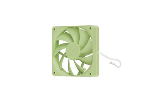 Image of Hyte Flow FA12 4 Fan Pack (120mm), High Performance PWM Gaming Case Fan, 1500 RPM, 4-PIN, Fluid Dynamic Bearing, Matcha Milk