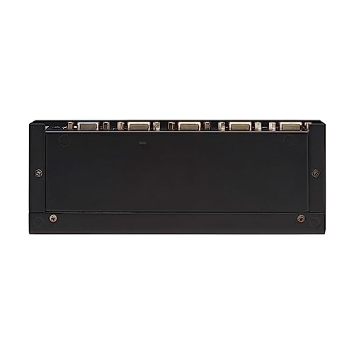 Image of Tripp Lite 4-Port KVM Switch VGA with USB or PS /2 Port for Keyboard Mouse, Desktop PC, 4 Computers 1 Monitor, Plug and Play - Windows, macOS, Linux Compatible - 3-Year Warranty (B006-VU4-1)