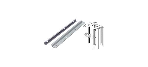 Prime-Line U9513 U 9513 12 Inch Gray Painted Steel Constructed Latch Shield, For Swing-In Doors thumb #4
