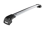 Thule 9595B Wingbar Edge Fixpoint/Flushrail, Alluminio, S/M