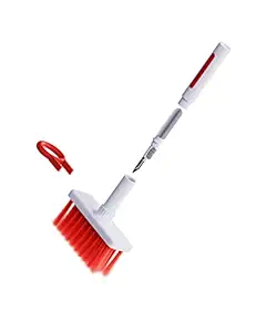 Samipna Keyboard Cleaner Laptop Keyboard Cleaner Kit 5 in 1 Keyboard Cleaning Brush Keyboard Cleaner Tool Dust Cleaner Keyboard Cleaner Kit Combo for Earphone Airpods Desktop Cleaner
