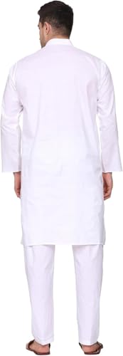 TOSQP27 Mens Cotton Kurta Pajama Set Gift Boys Ethnic Wedding Party Grooms Pyjama Outfit Men Traditional Festive Long Sleeve2