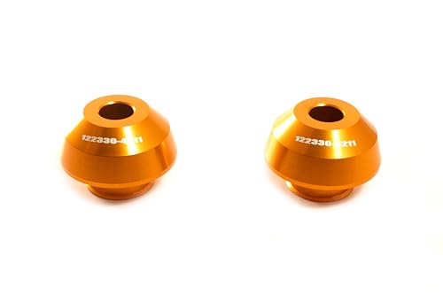 テラモト(TERAMOTO) パフォーマンスカラー 16-20 GROM(JC75)/21- GROM(JC92)/19- モンキー125/22- Dax125(JB04/JB06) フロントLR ゴールド PC-H01-05