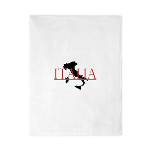 CafePress Italia: Italian Boot Twin Duvet Cover, Printed Comforter Cover, Unique Bedding,