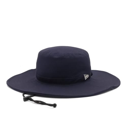 ニューエラ New Era ハット Adventure/Wide Brim 15164855 NER37C1433 ナイトシフトネイビー ニューエラバケットハット アドベンチャーワイドブリム つば広顎紐付き ONSPOTZ別注 Metal Flag レディース バケハ L/XL