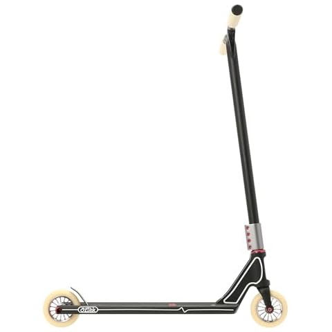 Aztek Fountain Complete Pro Scooter - Lightweight Pro Stunt Scooter Street and Park Beginner Intermediate Advanced - Big Air and Long Grinds - Satin Black Cover