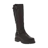 Cuir Mjus - Bottes en cuir moka avec semelle à talon plat et fermeture zippée - Taille numeric_40