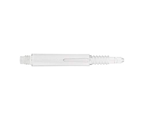 Tige de fléchette 8 flights shaft clear regular fixed 26 mm transparente