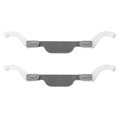 Hecatelly 2 Pack Replacement Headgear Strap for DreamWear Nasal Pillow Mask High Elastic Soft Headgear with Arm for DreamWear Respironics Headgear Breathable and Adjustable Headband Strap