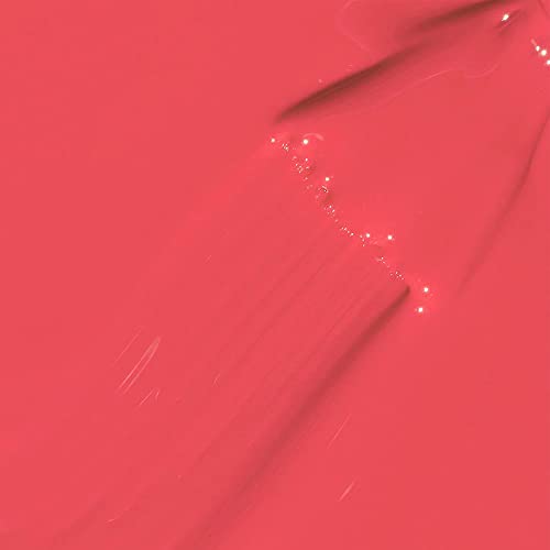 OPI Nature Strong NAT011 Once And Floral Vegan Nail Lacquer, Polish, Quick Drying, Long Lasting, Pastel Red, Salon Nails, At Home Nail Care, Manicure, 0.5 fl oz (15 ml)