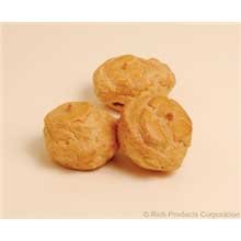Rich Products Cream Puff Shell, 1.02 Ounce -- 60 per case.