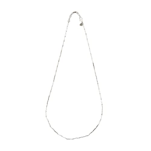 Lambodaram Trading American Diamond Delicate Chain | Stylist Latest Chain Neckpiece for Women and Girls (18 Inch, Pack of 1) (Silver) (B0C18R7J6P) Amazon Price History, Amazon Price Tracker