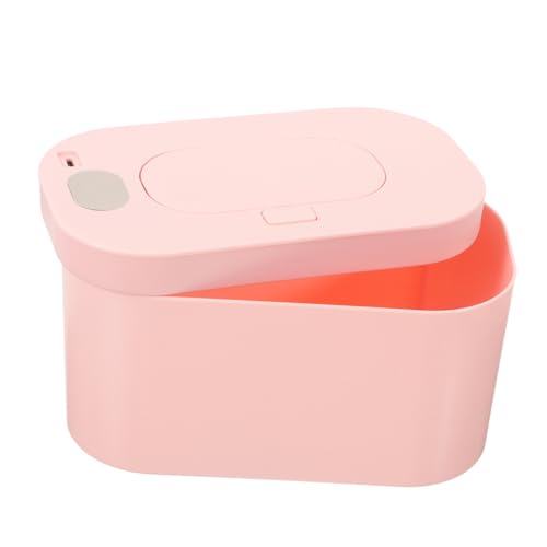 Boîte à lingettes chauffante USB Anneome contre le dessèchement rose