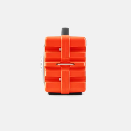 Image of Turtlebox Original Gen 3: Portable Outdoor Bluetooth Speaker - Ultra-Loud (120dB), Waterproof (IP67), Rugged, Impact-Resistant, 3-Day Battery | Party Mode: Unlimited Pairing Stereo, Orange /Gray