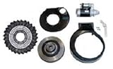 PIEZA ADAPTABLE - 4LD640, 4LD705, 4LD820, LDA100, LDA820, LDA96, LDA97 - 2565070, 5840143, 6371039, 8546021, 9880791 - Convertidor (ref.2565.070) + placa (ref. 6371.039) + estribo (ref.8456.021) + motor Prai (ref.5840.143) + volante completo de corona (ref.9880.791)