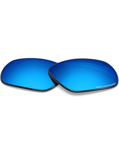Image of BLAZERBUCK Polarized Replacement Lens & Nose Piece for Oakley Plaintiff Squared OO4063 Sunglass
