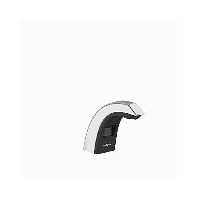 Sloan ESD-800 Deck-Mounted Foam Soap Dispenser - Infrared Sensor Activated, Polished Chrome Finish, Battery Powered, Modular One-Piece Construction, 3346097