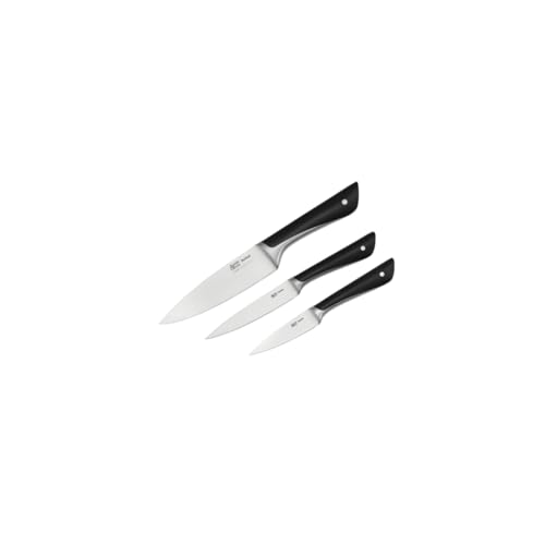 Tefal Jamie Oliver 3-teiliges Messerset, Kochmesser, Universalmesser, Schälmesser, hohe Schneideleistung, unverwechselbares Design,...