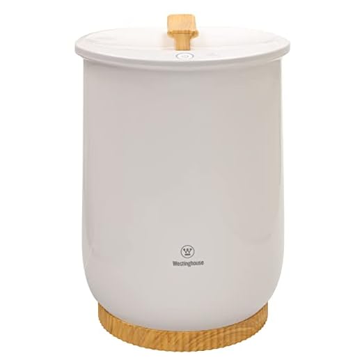 Westinghouse Luxury Bucket Style Towel Warmer, Large Towel Warmer for Bathroom, Rapid Heat-UP, Auto Shut Off, Fits Up to Two 40"X70" Oversized Towels, Bathrobes, Blankets and More.