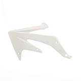  Spoiler laterale radiatore cross enduro plastiche CEMOTO per HONDA CRF 450 2005/2008 bianco