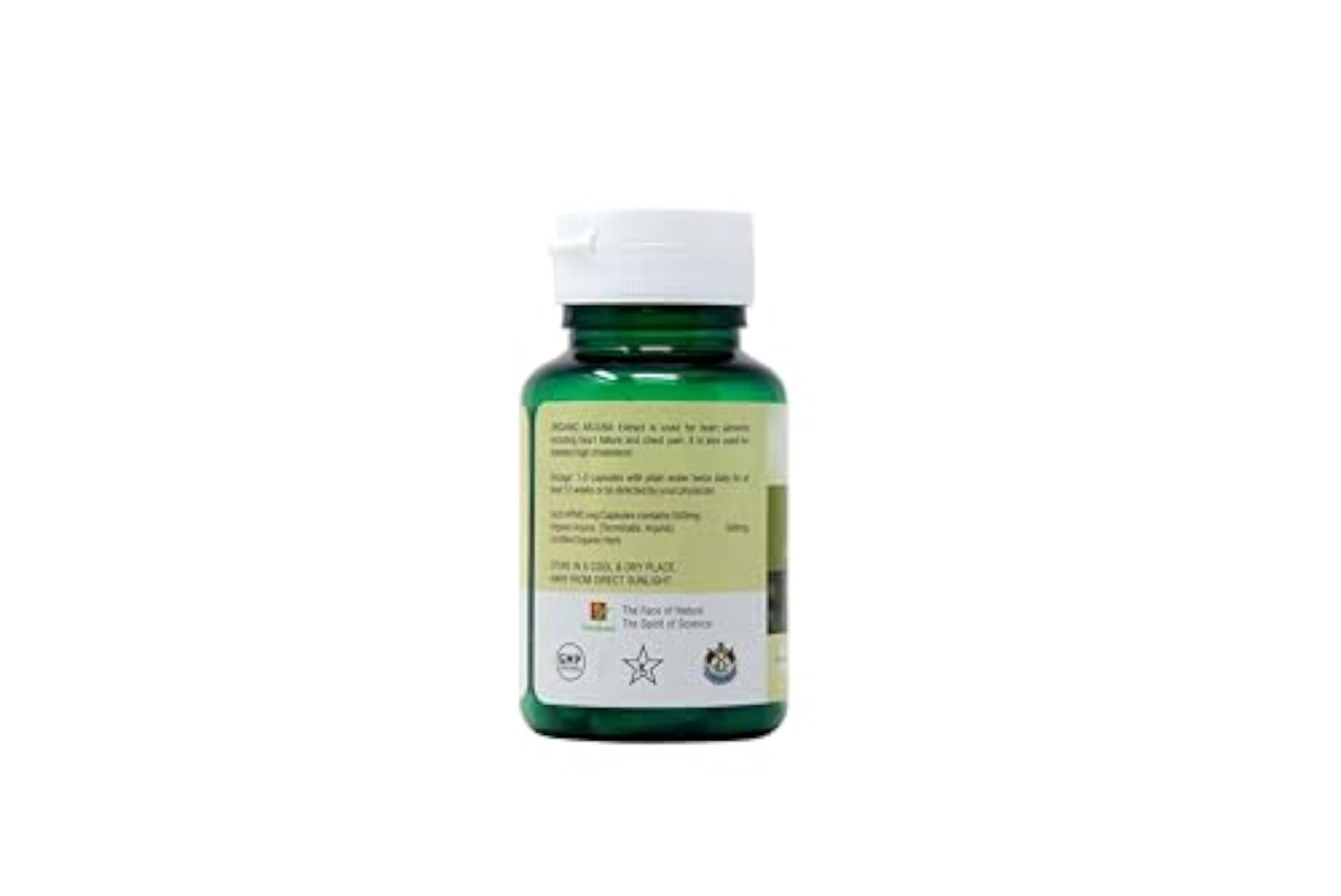 Umalaxmi Arjuna Extract 500mg Veg Capsule, 60 Count