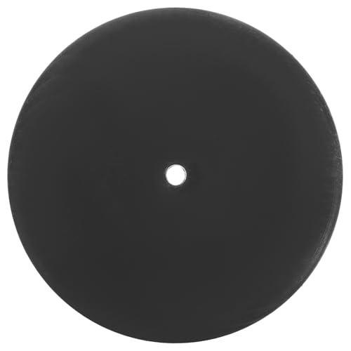 DIYEAH Base de Lámpara de Pesada de Hierro y Soporte Redondo Estable para Lámparas de Suelo y Escritorio Diseño Elegante Negro para Decoración del