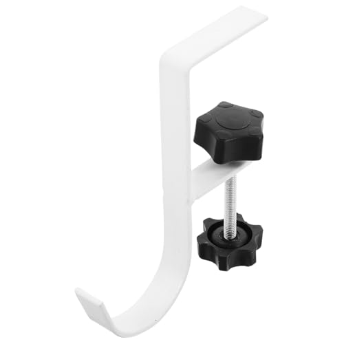 OSALADI Desk Bag Hook Clamp on No-drill Desk Hook for Bags Purse Holder Office Hooks